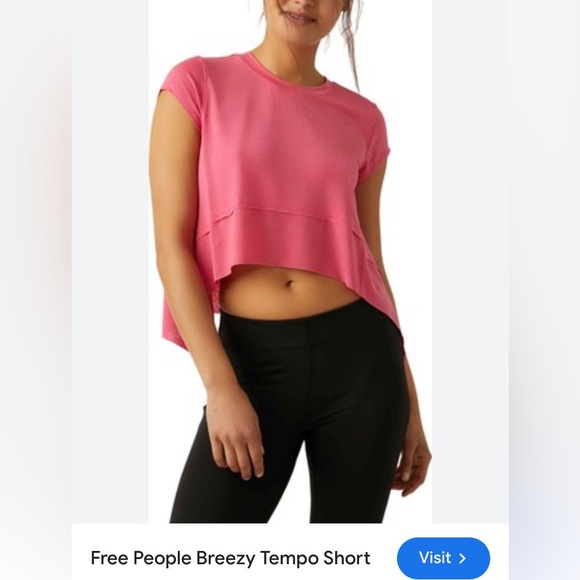 NEW Free people mouvement breezy tempo  top Size L - Picture 9 of 17